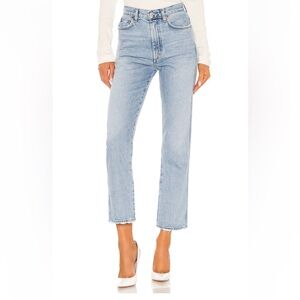 Agolde Pinch Waist High Rise Kick in Rip Tide Size 27
